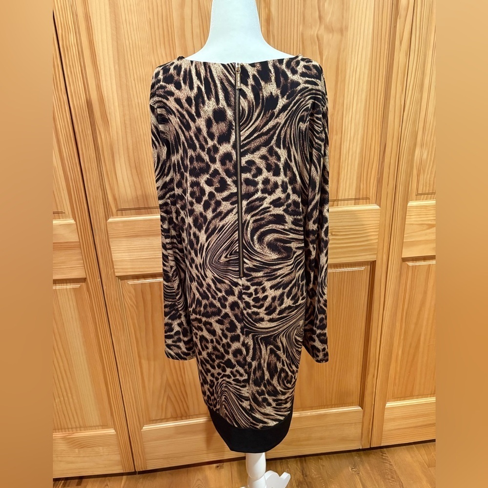 Michael Michael Kors long sleeve leopard print Dress - Picture 2 of 14